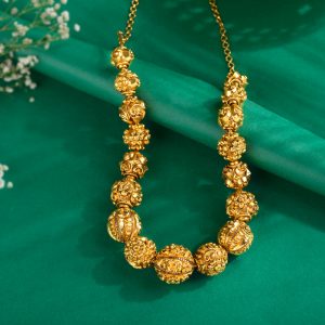 pure gold necklace without stones